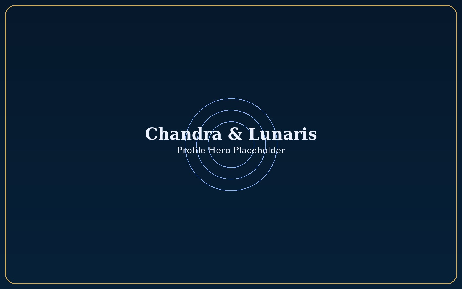 Chandra & Lunaris profile art placeholder