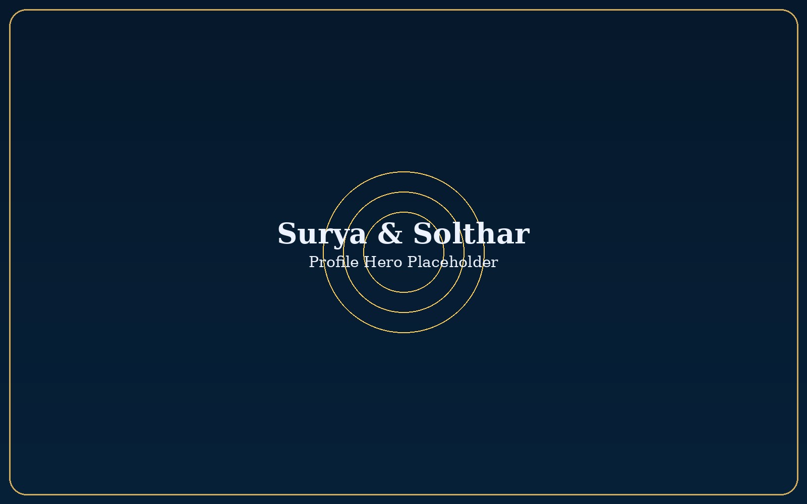 Surya & Solthar profile art placeholder