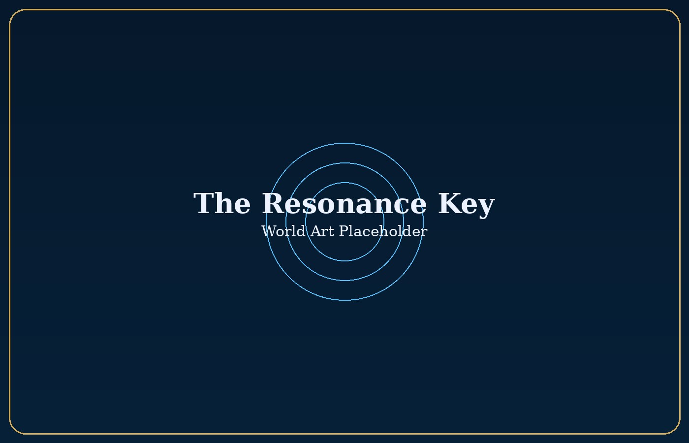 The Resonance Key placeholder artwork